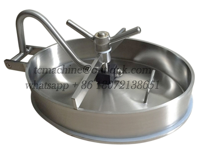 Oval Manhole Cover Elliptical Manway Inwards Opening for Pressure ...